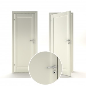 Skandinaviško stiliaus vidaus durys - Trend 1 White
