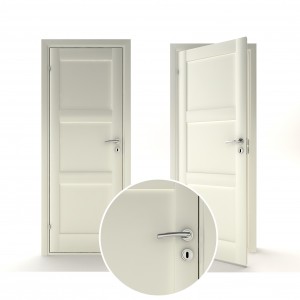Skandinaviško stiliaus vidaus durys - Trend 3 White