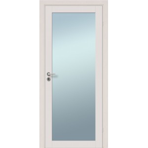 Dažytos vidaus durys su užlaida, stiklintos - FORTE GL1