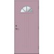 pastelinės violetinės spalvos durys, lauko