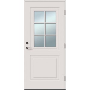 SOFIA 6R su stiklu - dažytos lauko durys
