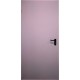 violetinės spalvos metalinės lauko priešgaisrinės durys PROTECTUS, vienvėrės ir dvivėrės
