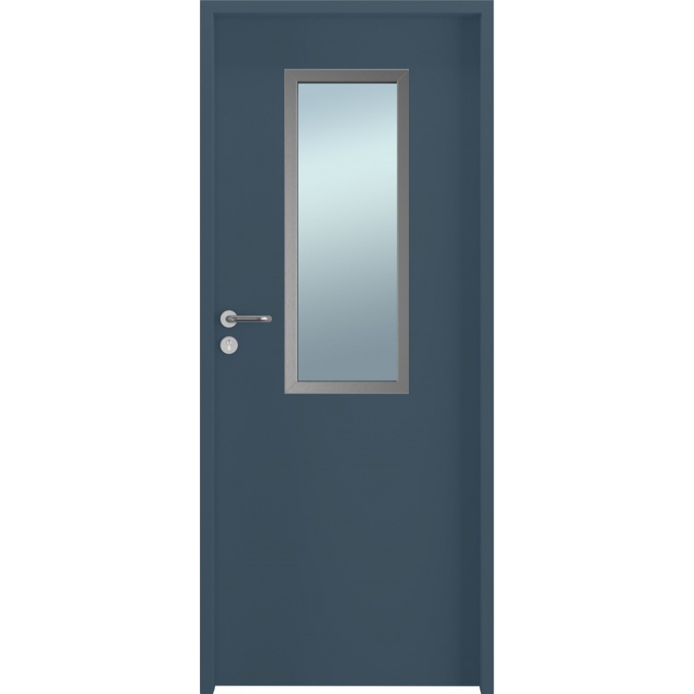 Metalinės  vidaus durys STEEL SOLID modelis 1, Metalinės vidaus durys