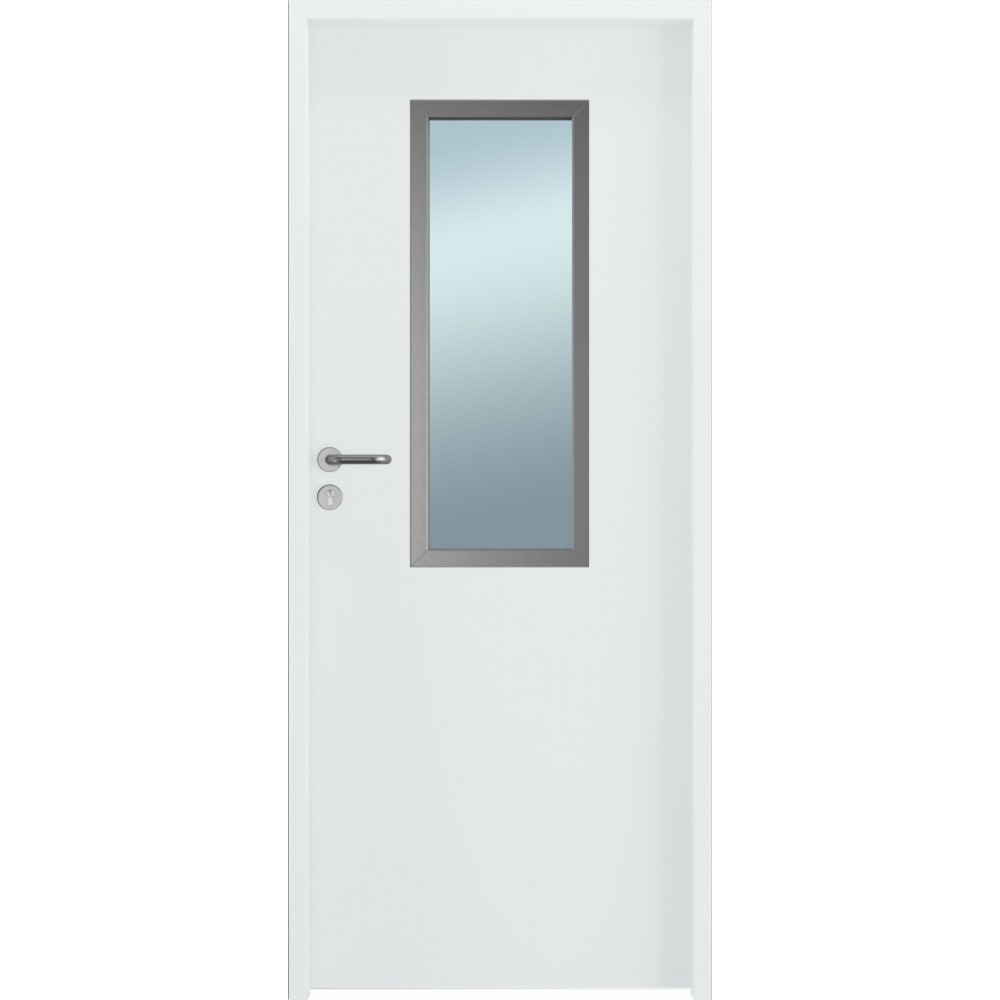 Metalinės  vidaus durys STEEL SOLID modelis 1, Metalinės vidaus durys