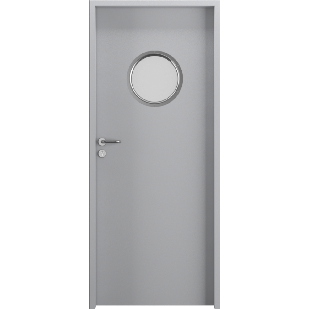 Metalinės  vidaus durys STEEL SOLID modelis 4, Metalinės vidaus durys