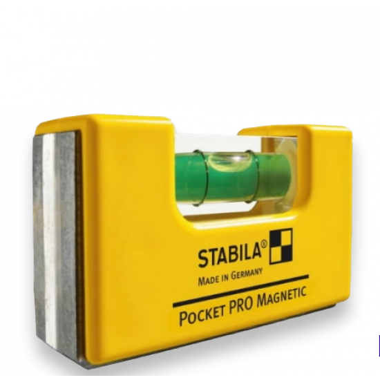 Gulsčiukas Pocket Professional su diržo segtuku, Stabila, Montavimo įrankiai