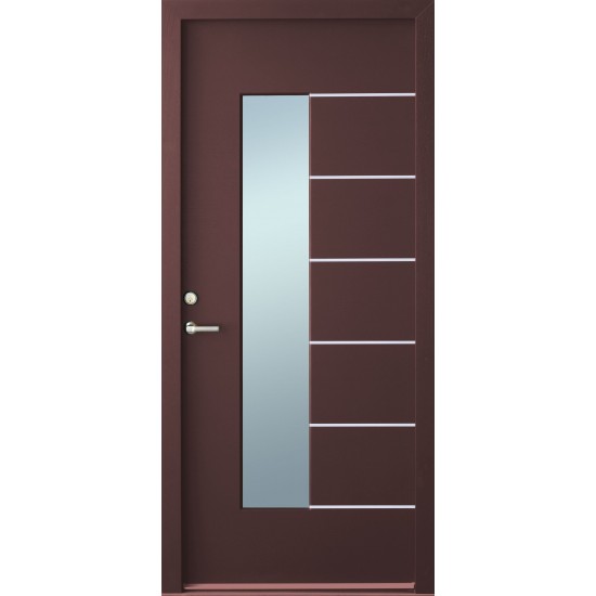 Šarvuotos lauko durys padengtos natūraliu ąžuolu - Delta Shield, Šarvuotos lauko durys
