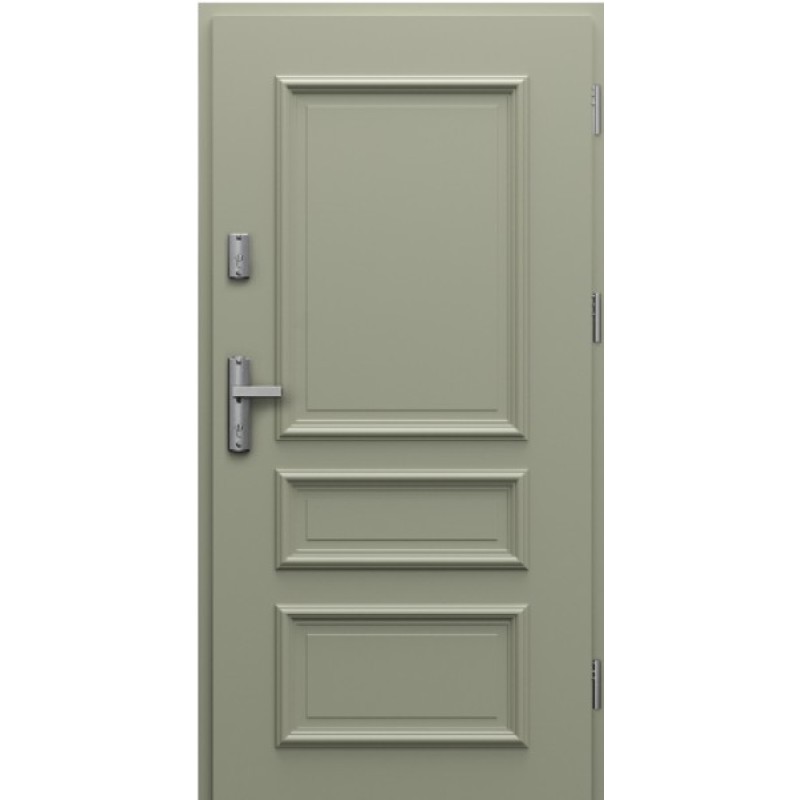 Plieninės lauko durys Thermo RETRO R.4