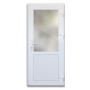 PVC lauko durys WDS, baltos stiklintos