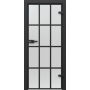 Įstiklintos vidaus durys su skirtukais GLASS