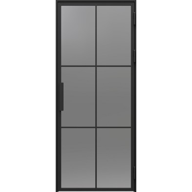 Įstiklintos vidaus durys STEEL LOFT 1