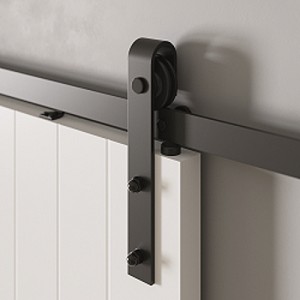 Stumdomos durys BLACK 2