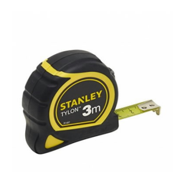 Ruletė 3m x 13mm klasė II TYLON dengta juosta, Stanley